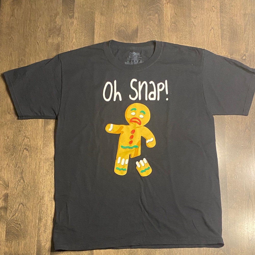 Jerzees Black Crewneck T-Shirt